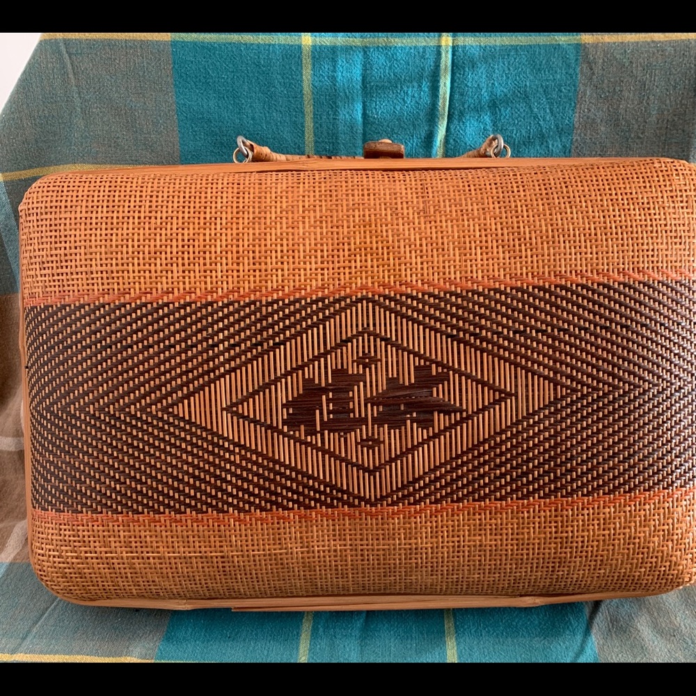 Vintage Wicker Purse
